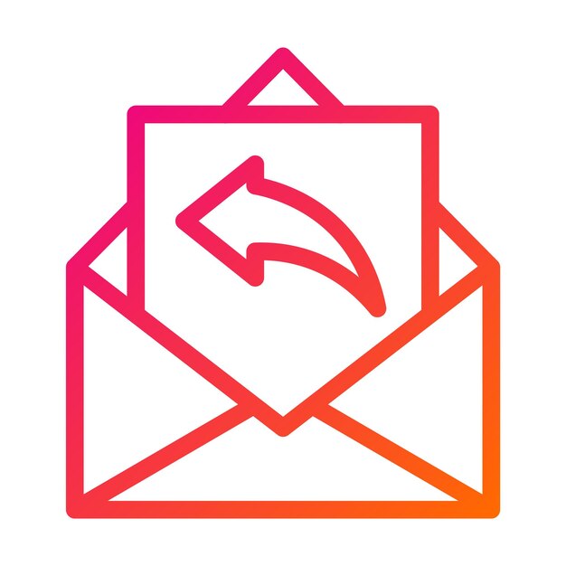 Reply Vector Icon Design Illustratie