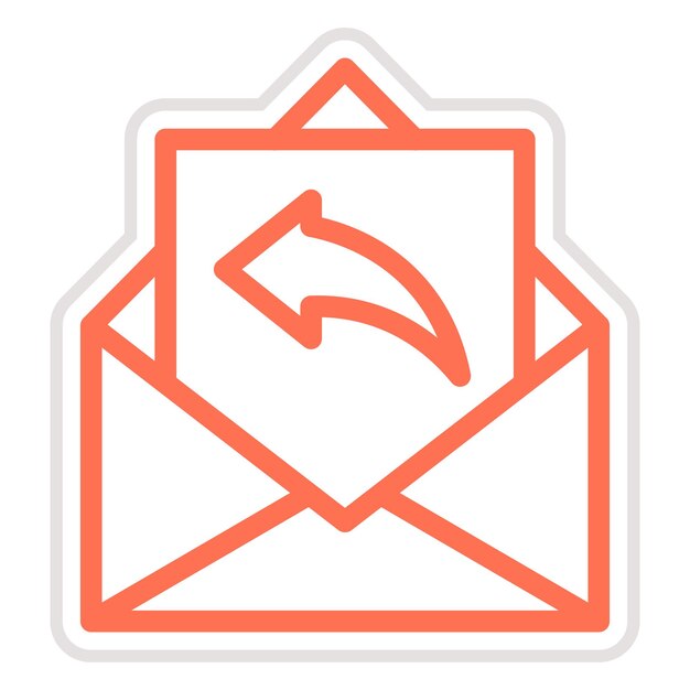 Reply Vector Icon Design Illustratie