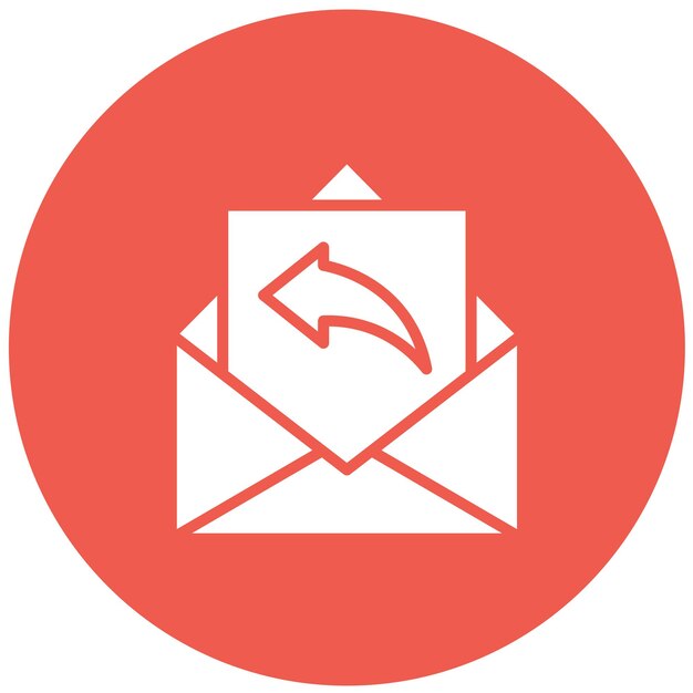 Reply Vector Icon Design Illustratie