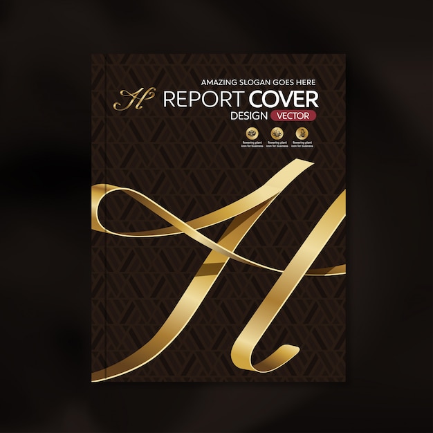 Report Cover template