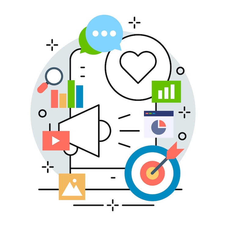 Vector report icon design in four variation color
