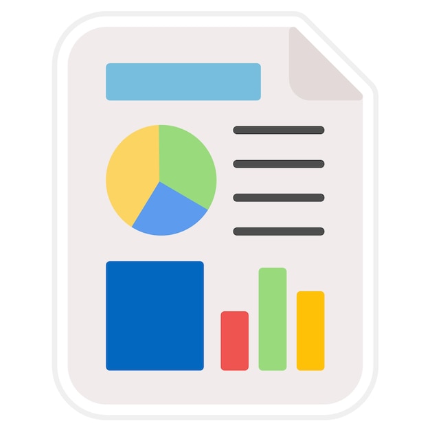 Report icon vector image can be used for productivity