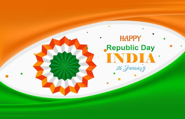 Vector republic day background