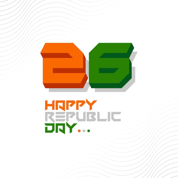 Republic day India background design