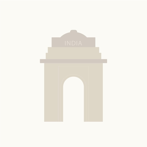 ベクトル 共和国記念日インド門