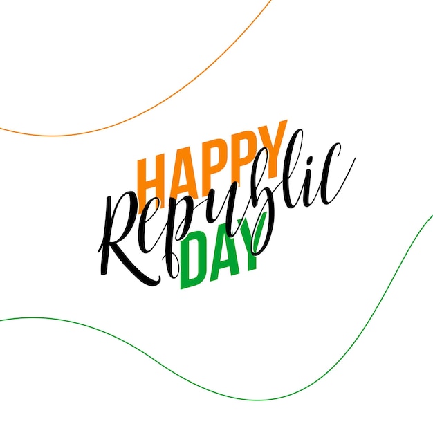 인도 공화국의 날 배경 디자인
