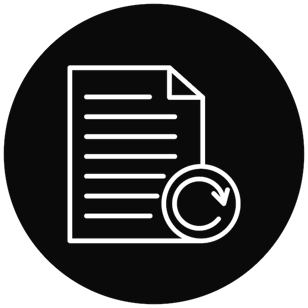 Икона вектора документа может быть использована для печати иконки