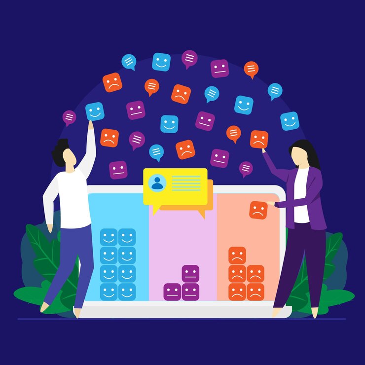 Vector research and collecting customers feedback