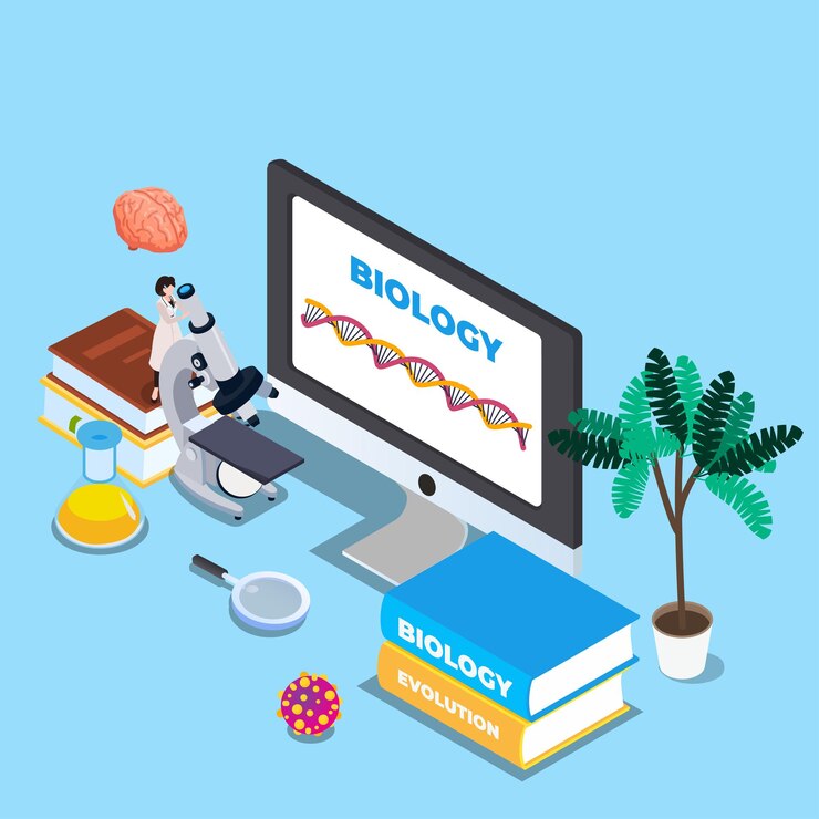 Vector research genetics science biology