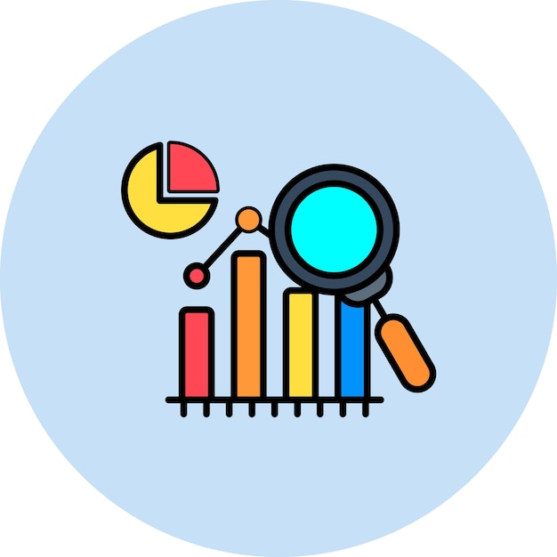 Research Process Flat Illustration