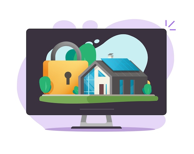 住宅の家と家の安全な保護保険をオンラインで