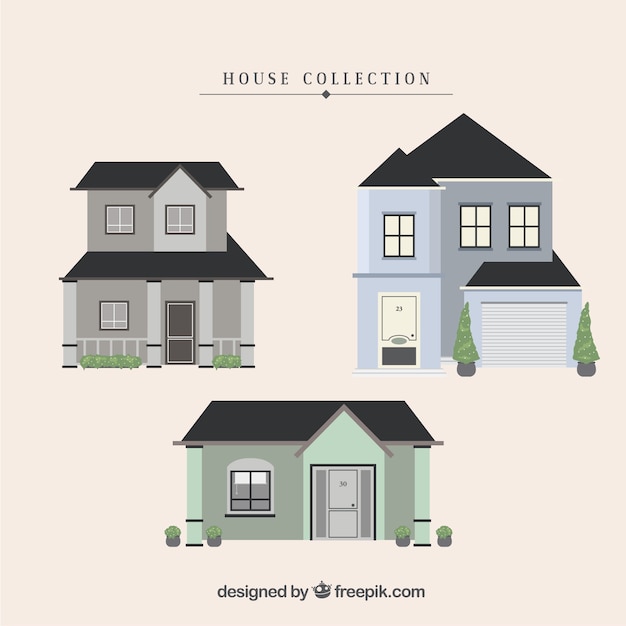 Residential houses collection