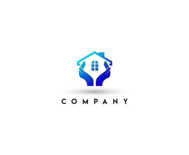 Residential renovations logo home repair and building concept logo