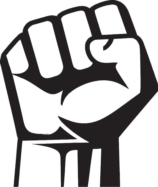 resilient fist vector icon design graphic