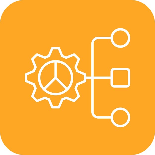 resource allocation icon vector image can be used for project management