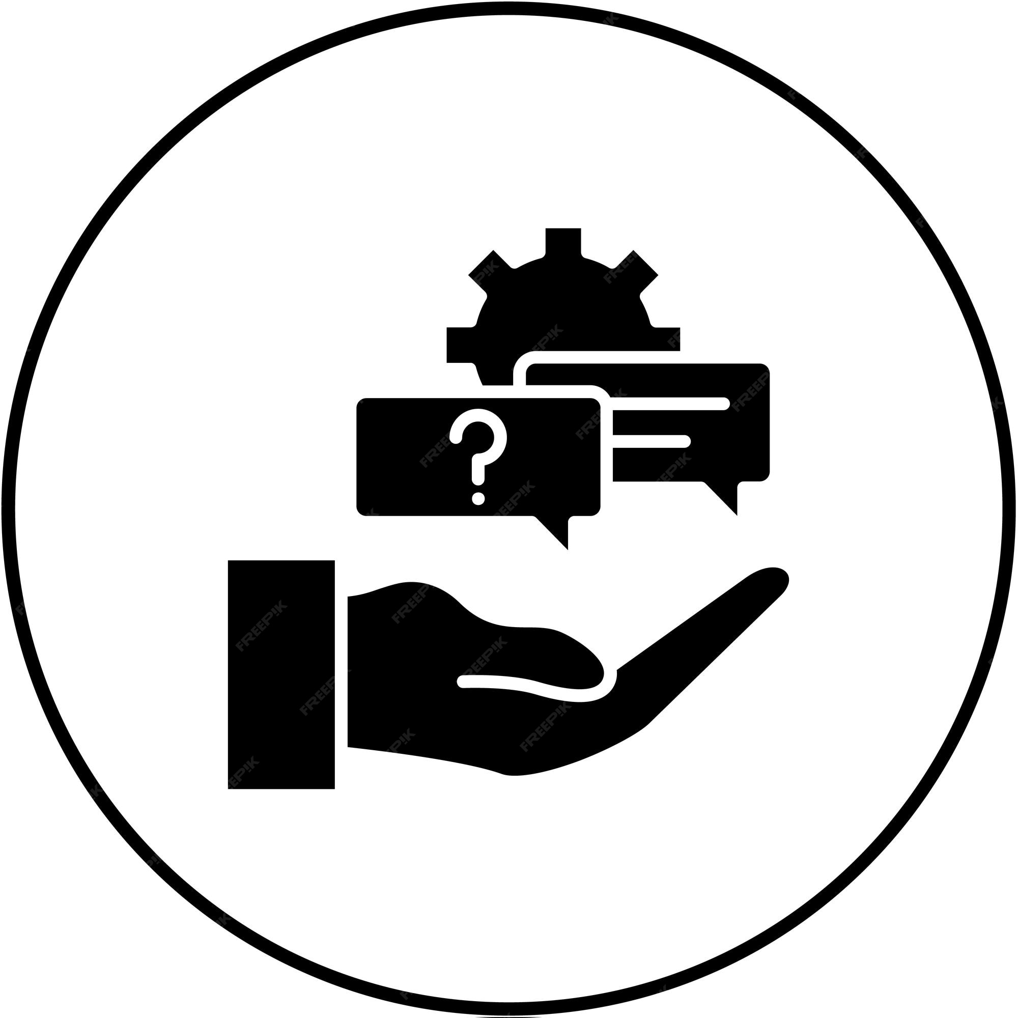 Premium vector responsibilities icon