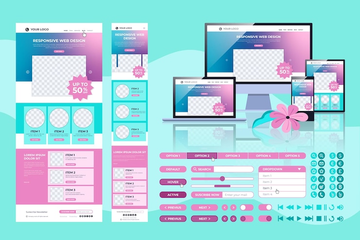 Vector responsive web design presentation