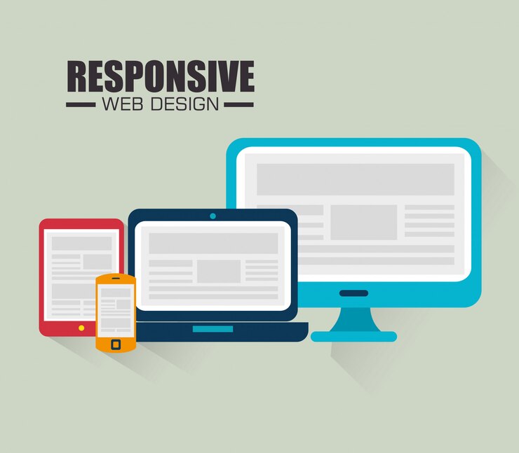 Vector responsive web design.