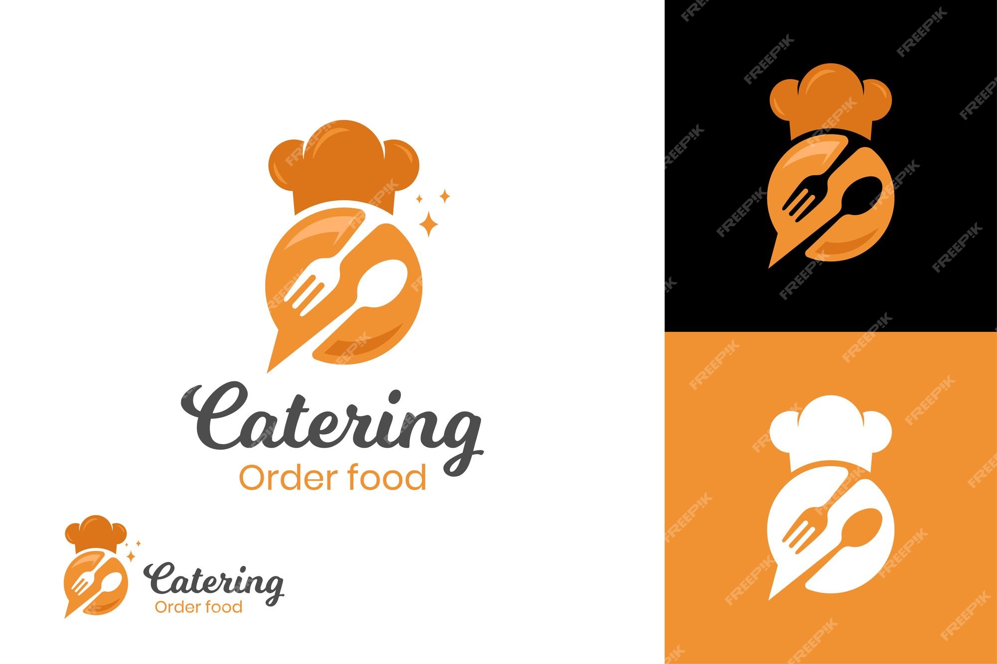 Premium Vector | Restaurant food chef logo design vector planet food ...