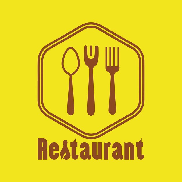 Restaurant Food Logo Design Vector