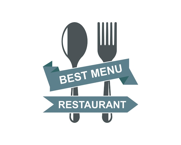 Modello di progettazione dell'illustrazione di vettore del logo dell'icona del ristorante