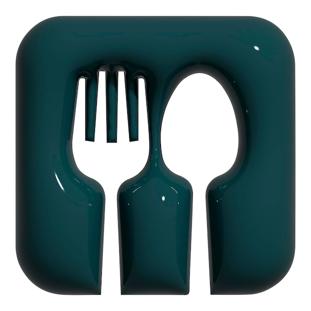 Restaurant Icon Symbols Cutlery
