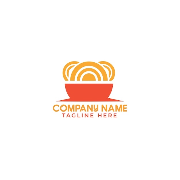 Vettore vettore di progettazione creativa del logo del ristorante