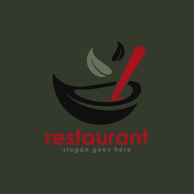 Vector restaurant logo design concept vector food logo design concept