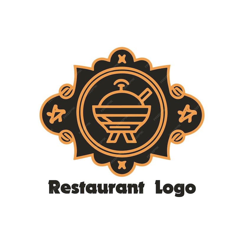 Premium Vector | Restaurant Logo Design Food Logo Icon