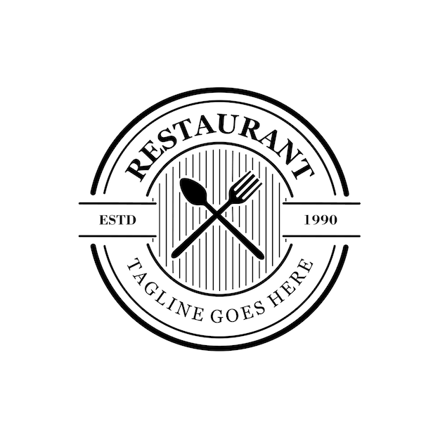 Restaurant logo design