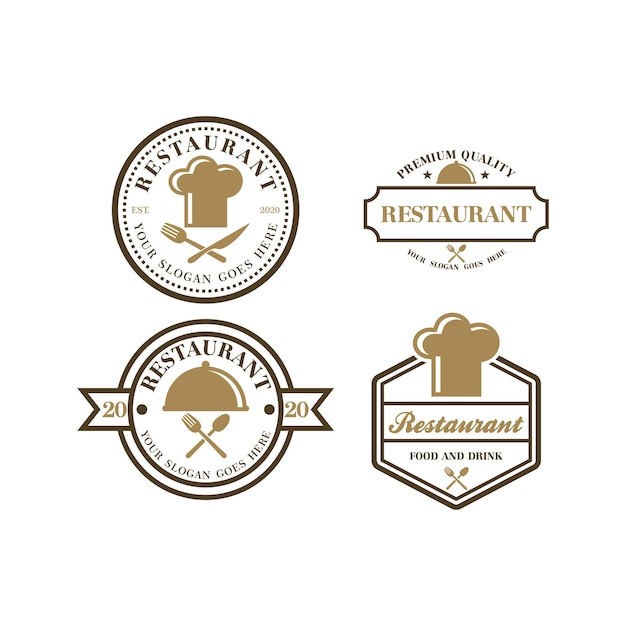 Restaurant logo food logo vector