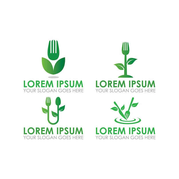 restaurant logo food logo vector