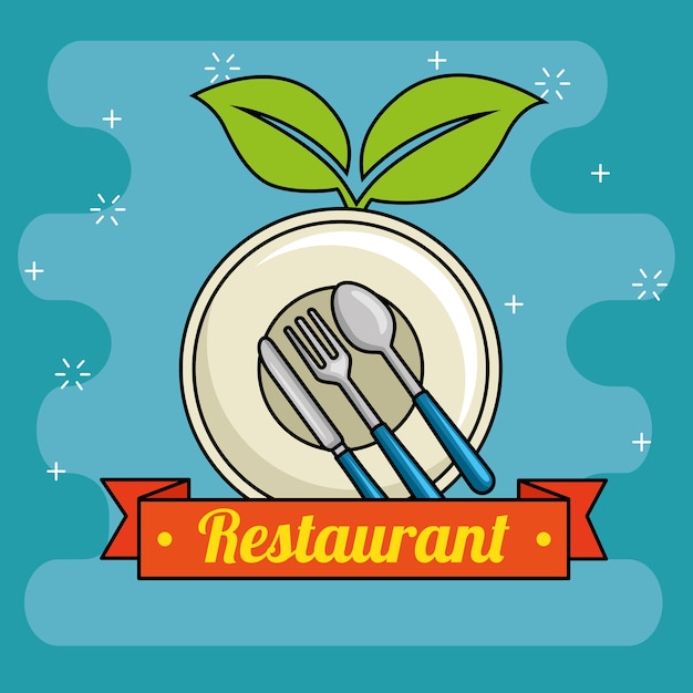 Vector restaurant logo