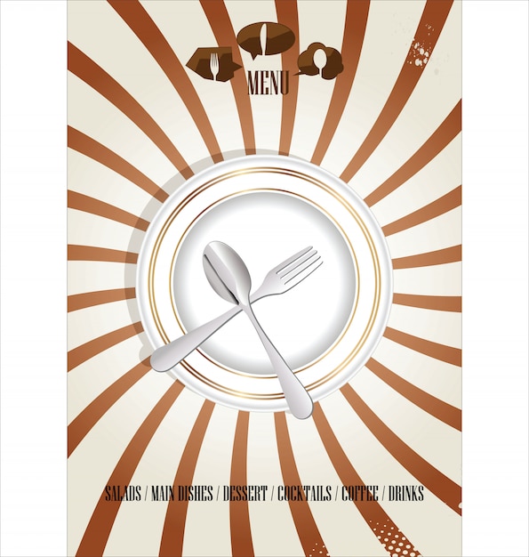 Restaurant menu design