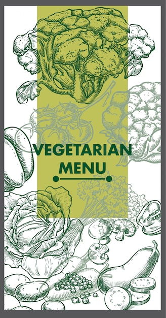 Restaurant menu design.