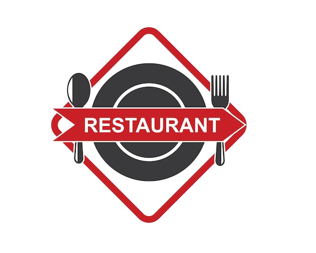 Restaurant pictogram logo vector illustratie ontwerpsjabloon