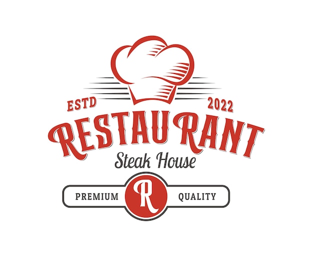 restaurant retro vintage logo