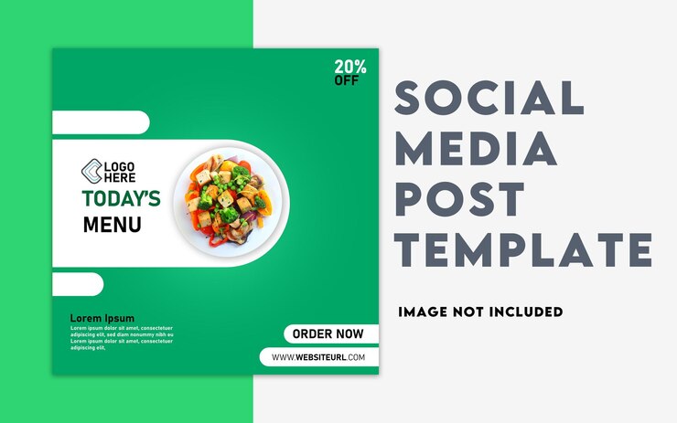 Restaurant Social media post