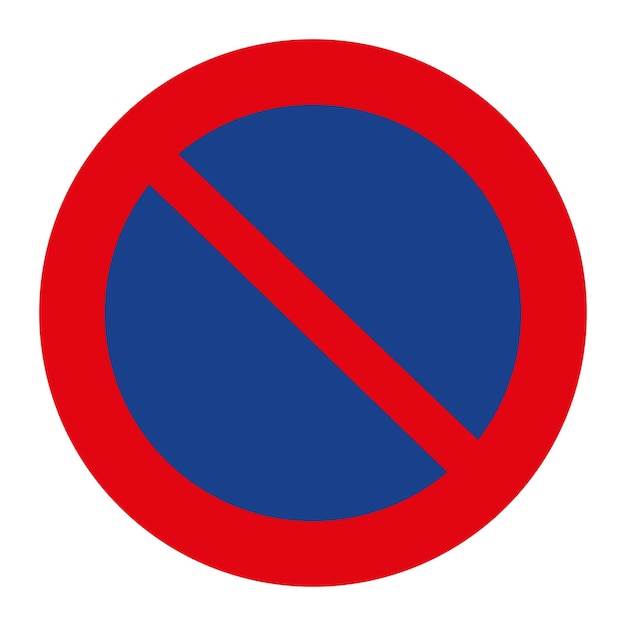 RESTRICTION SIGNS R308 Parking prohibited