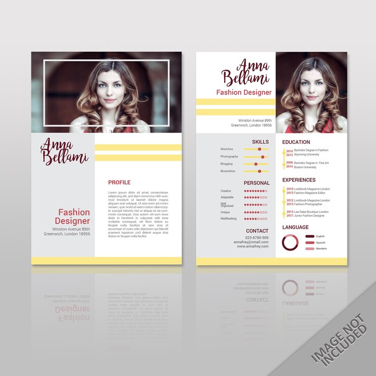 Vector anna creative layout 인쇄 준비 다시 시작