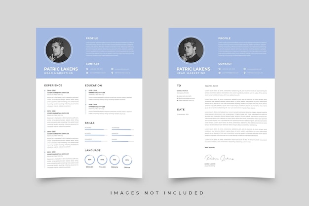 A resume for a company called the home page.