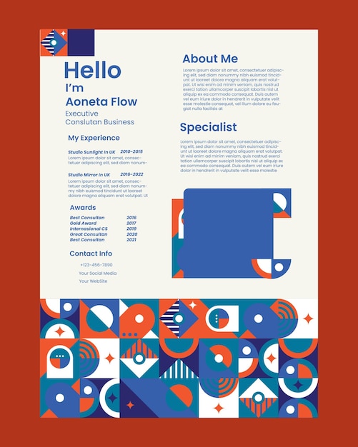 Resume CV Design Template