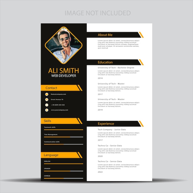 Resume cv template