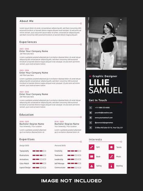 Vector resume cv