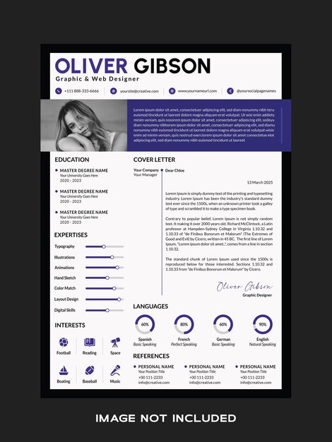 Vector resume cv