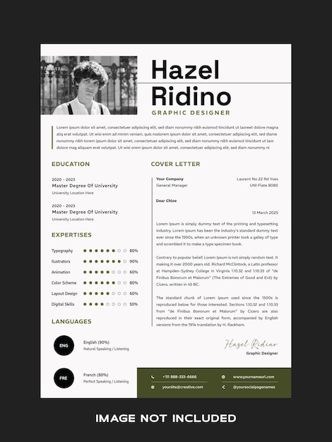 Vector resume cv