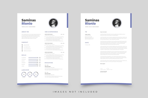 Resume and Letterhead Template