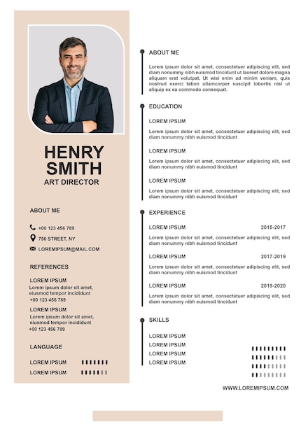 resume template