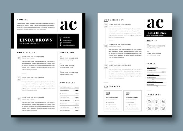 Resume template