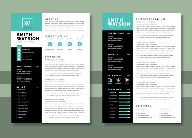 Resume template